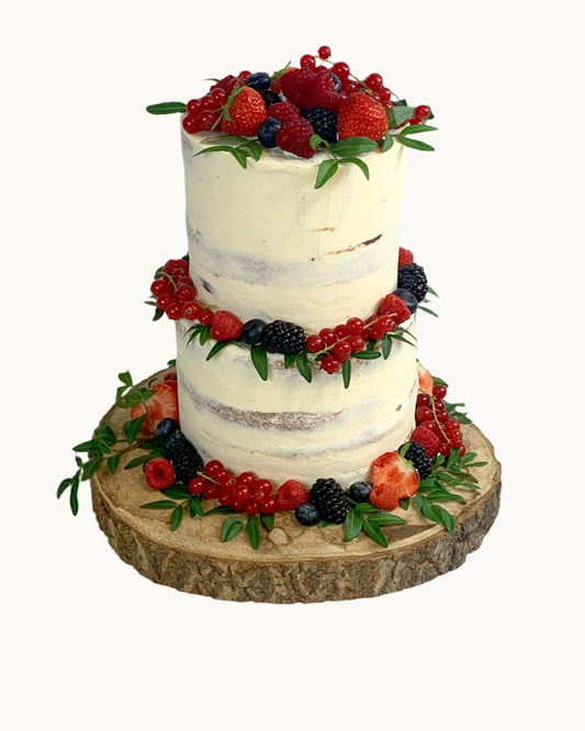 Two-tier with fruits