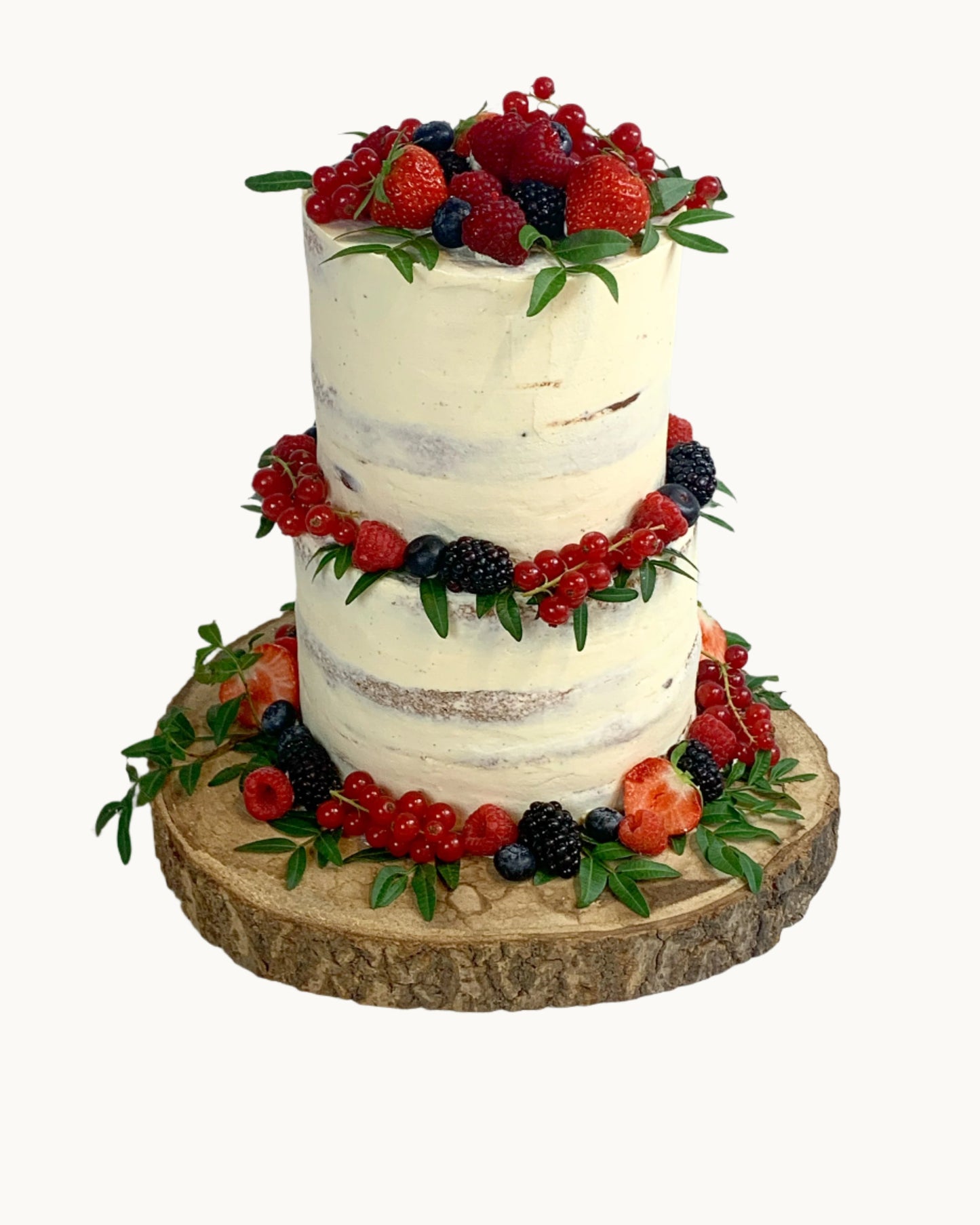 Two-tier with fruits